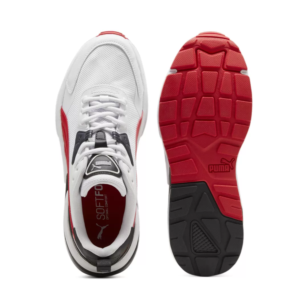 Vis2K PUMA White-For All Time Red-PUMA B Chaussures de Sport