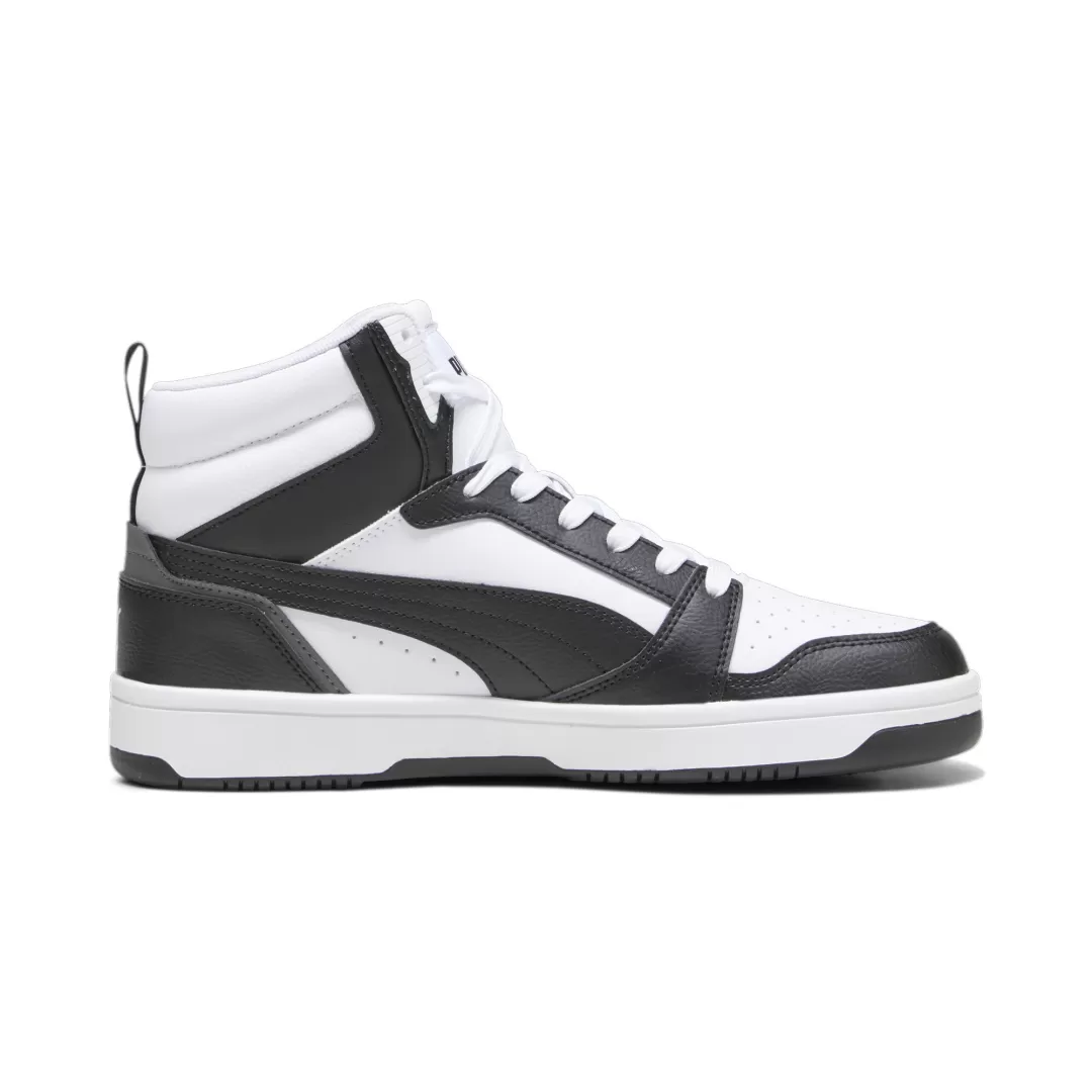 Rebound v6 PUMA White-PUMA Black-Shadow - Chaussures de sport de haute qualité