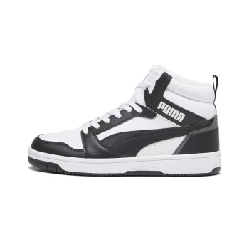 Rebound v6 PUMA White-PUMA Black-Shadow - Chaussures de sport de haute qualité