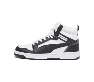 Rebound v6 PUMA White-PUMA Black-Shadow - Chaussures de sport de haute qualité