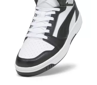 Rebound v6 PUMA White-PUMA Black-Shadow - Chaussures de sport de haute qualité