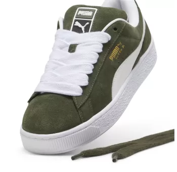 PUMA Suede XL Dark Olive-White | Chaussures de Sport de Luxe