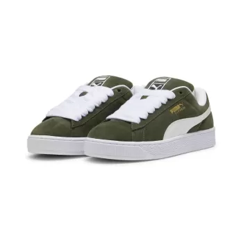 PUMA Suede XL Dark Olive-White | Chaussures de Sport de Luxe