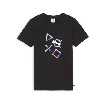 PUMA X PLAYSTATION Graphic Tee PUMA Blac | T-Shirt de Jeu Exclusif