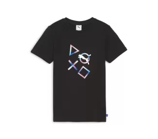 PUMA X PLAYSTATION Graphic Tee PUMA Blac | T-Shirt de Jeu Exclusif