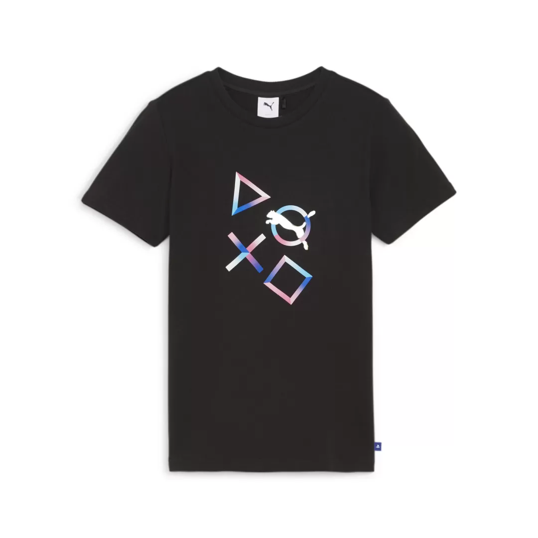 PUMA X PLAYSTATION Graphic Tee PUMA Blac | T-Shirt de Jeu Exclusif