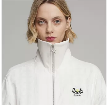 PUMA x PALOMO T7 Track Jacket Warm White - Édition limitée