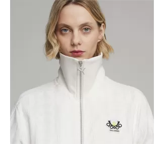 PUMA x PALOMO T7 Track Jacket Warm White - Édition limitée