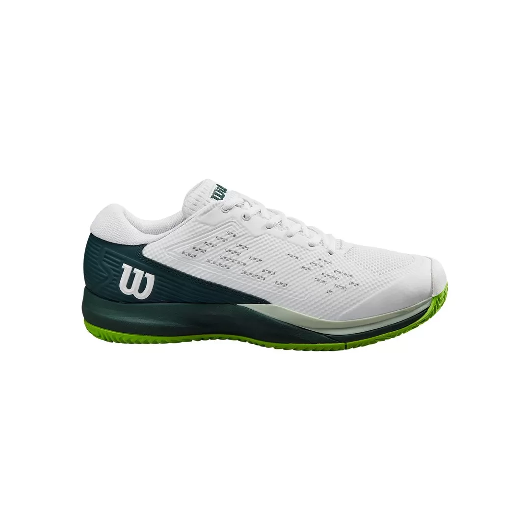 Chaussures de Tennis Wilson Rush Pro Ace Homme Blanc Bleu PE24