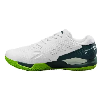 Chaussures de Tennis Wilson Rush Pro Ace Homme Blanc Bleu PE24