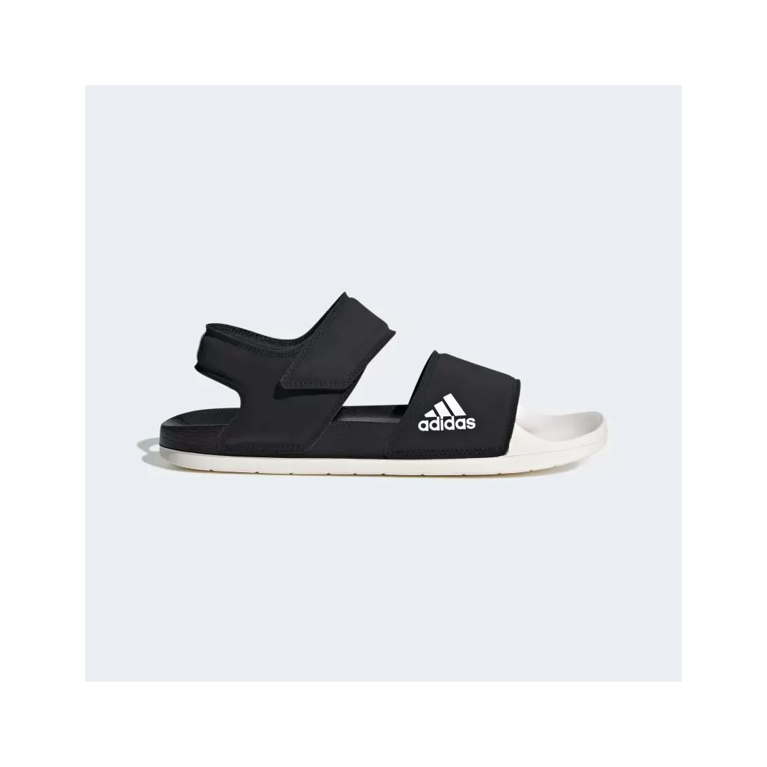 Sandales Adilette noires et blanches