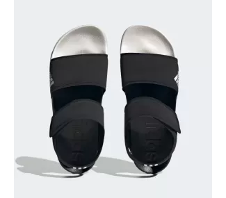 Sandales Adilette noires et blanches