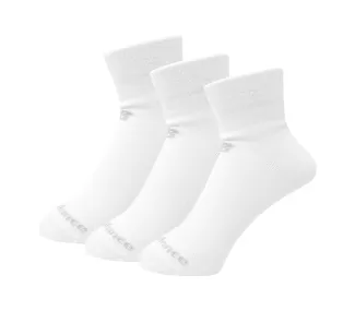 Pack de 3 Paires de Chaussettes en Coton Tricoté Plat pour Entraînement - Cheville