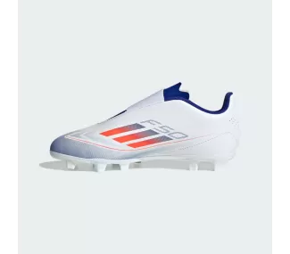 Chaussures de Football F50 CLUB VEL FxG J FTWWHT/SOLRED/LUCBLU