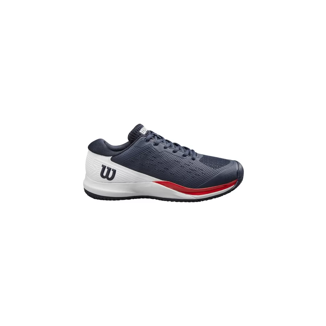 RUSH PRO ACE Navy BlazeW 75 - Chaussure de Tennis Confortable