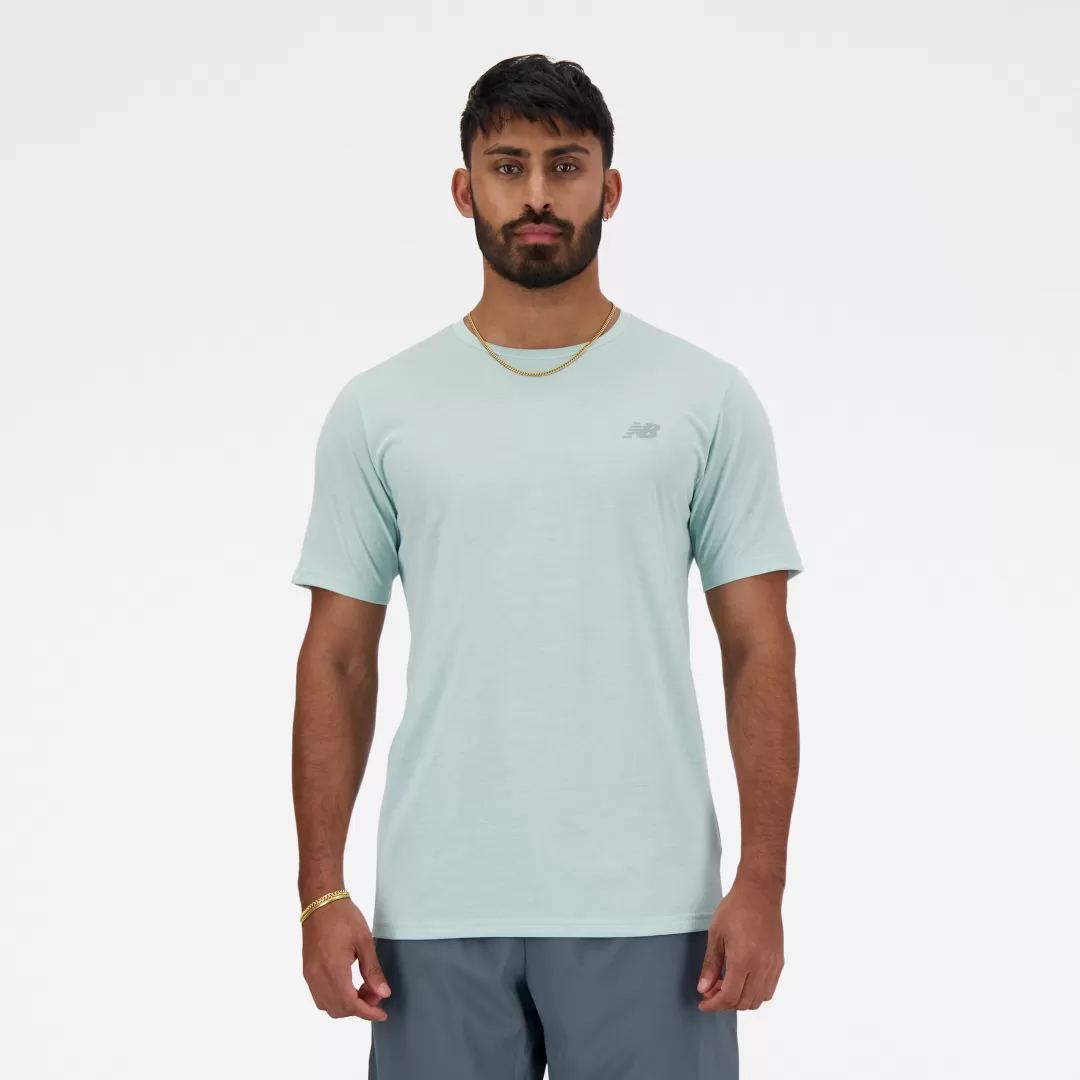 New Balance Heathertech T-Shirt - Confort Optimal et Style Sportif