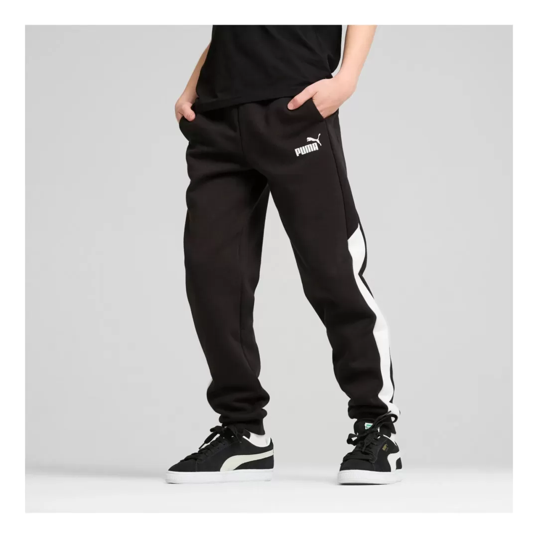 PUMA POWER Colorblock Sweatpants FL cl B - Mode Sportive et Confortable