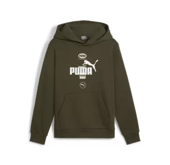 PUMA POWER Graphic Hoodie FL B - Vêtements de sport de haute qualité