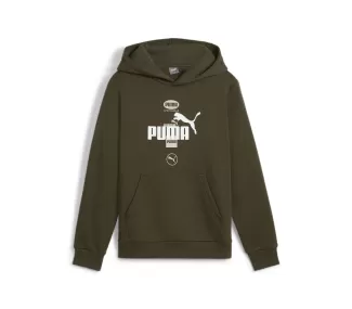 PUMA POWER Graphic Hoodie FL B - Vêtements de sport de haute qualité