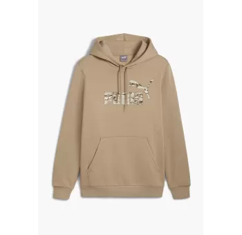 ESS+ CAMO Hoodie FL - Vêtement de Sport Confortable et Tendance