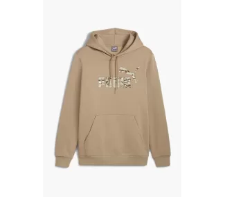 ESS+ CAMO Hoodie FL - Vêtement de Sport Confortable et Tendance