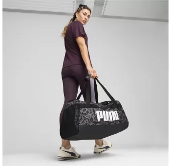 PUMA CHALLENGER Duff en Noir - Sac de Sport Élégant