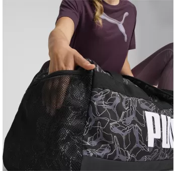 PUMA CHALLENGER Duff en Noir - Sac de Sport Élégant