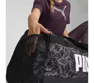 PUMA CHALLENGER Duff en Noir - Sac de Sport Élégant