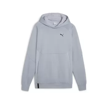 PUMATECH Hoodie FL, Gray Fog - Vêtements de Sport Haut de Gamme