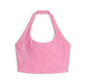 DARE TO Halterneck, Fast Pink - Haut chic pour femmes