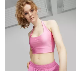 DARE TO Halterneck, Fast Pink - Haut chic pour femmes