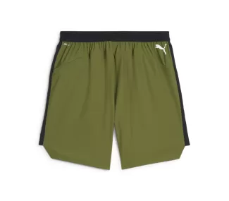 FUSE 7" 4-way Stretch Shorts in Olive Green