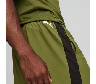 FUSE 7" 4-way Stretch Shorts in Olive Green