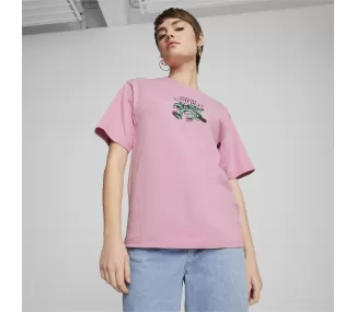 DOWNTOWN Relaxed Graphic Tee - Un style décontracté et moderne