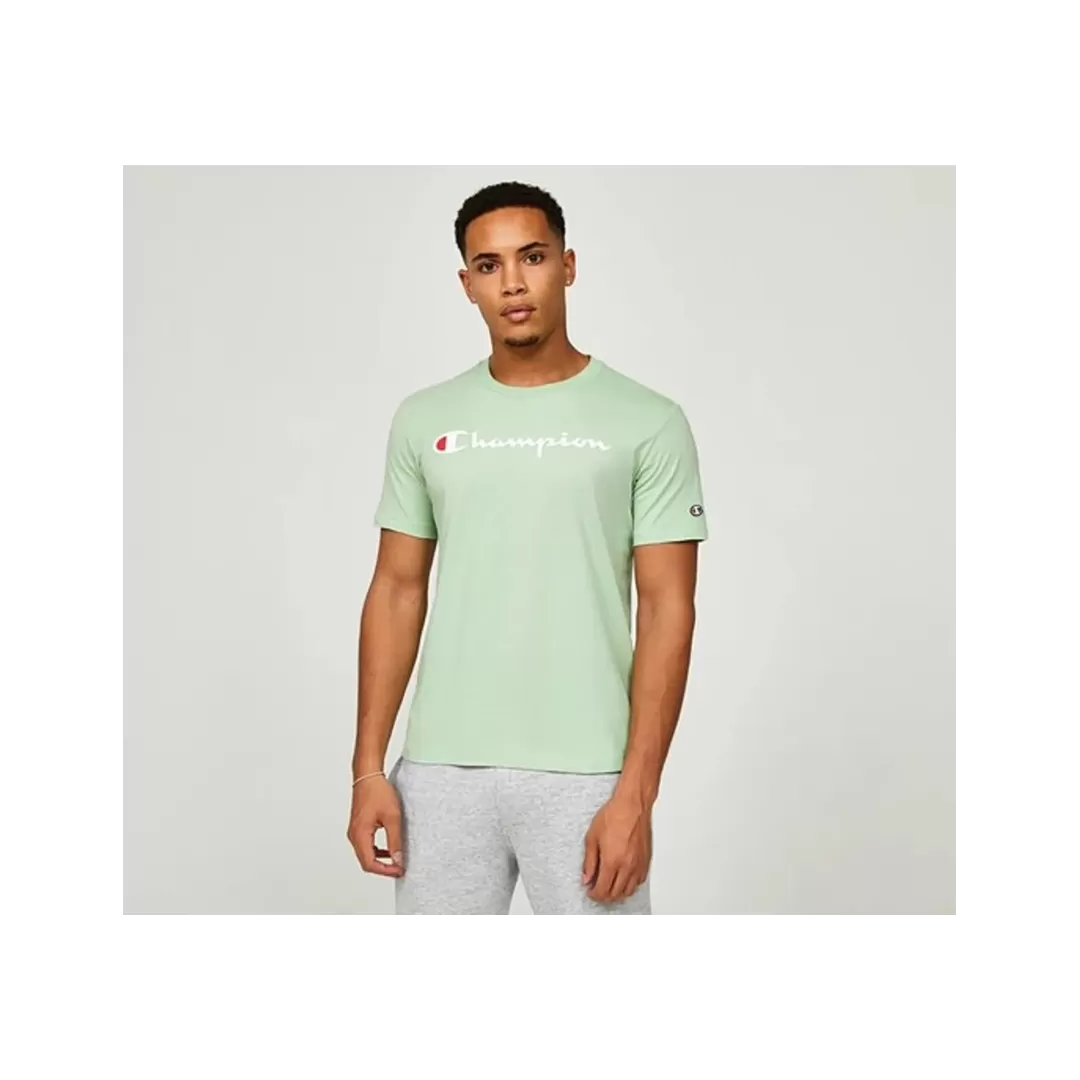 T-shirt Lifestyle Vert Champion pour Adultes | Vêtements Casual