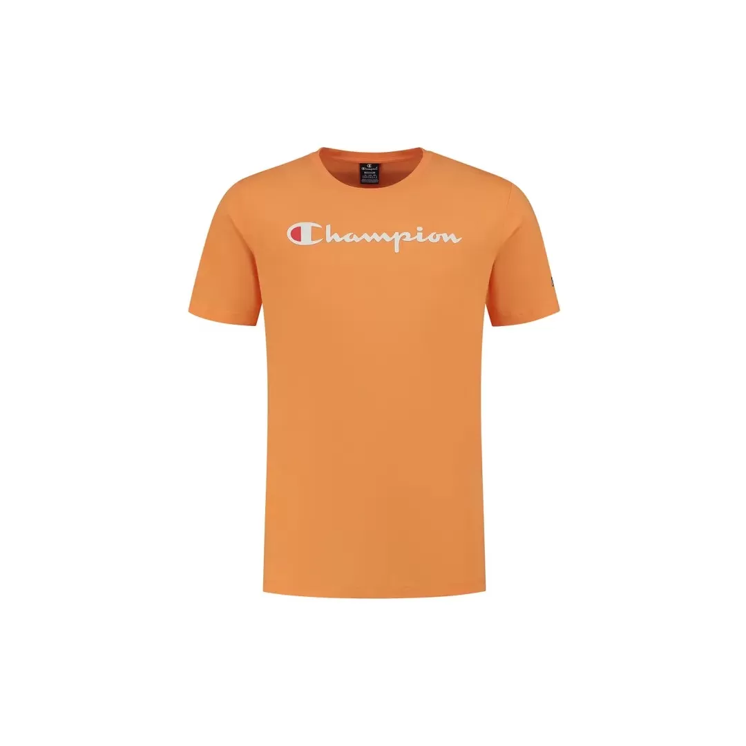 T-shirt Lifestyle Champion Orange pour Homme - Mode Casual