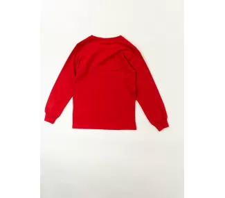 Sweat-shirt Lifestyle Champion Rouge pour Garçon | Vêtements Enfants