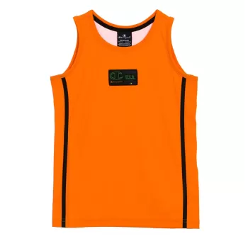 Débardeur Champion Kids Basketball Sport Tank Top "Orange" - Mode Enfant Sportive