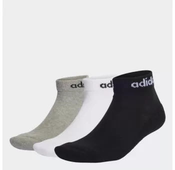 Chaussettes C LIN ANKLE 3P en MGREYH/WHITE/BLACK