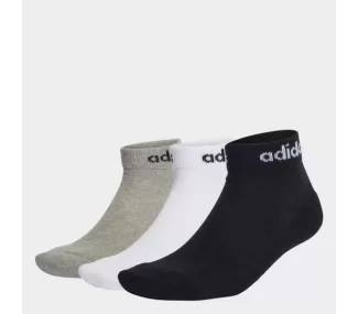 Chaussettes C LIN ANKLE 3P en MGREYH/WHITE/BLACK