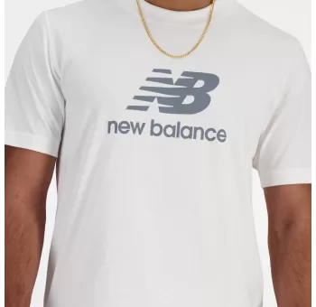 New Balance Stacked Logo T-Shirt - Mode Sportive