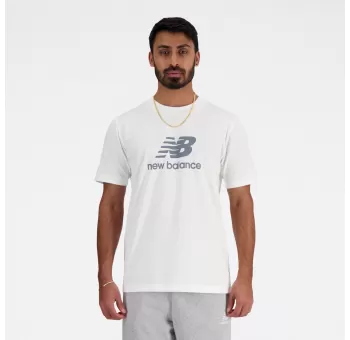 New Balance Stacked Logo T-Shirt - Mode Sportive