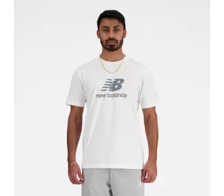 New Balance Stacked Logo T-Shirt - Mode Sportive