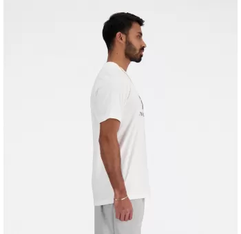 New Balance Stacked Logo T-Shirt - Mode Sportive