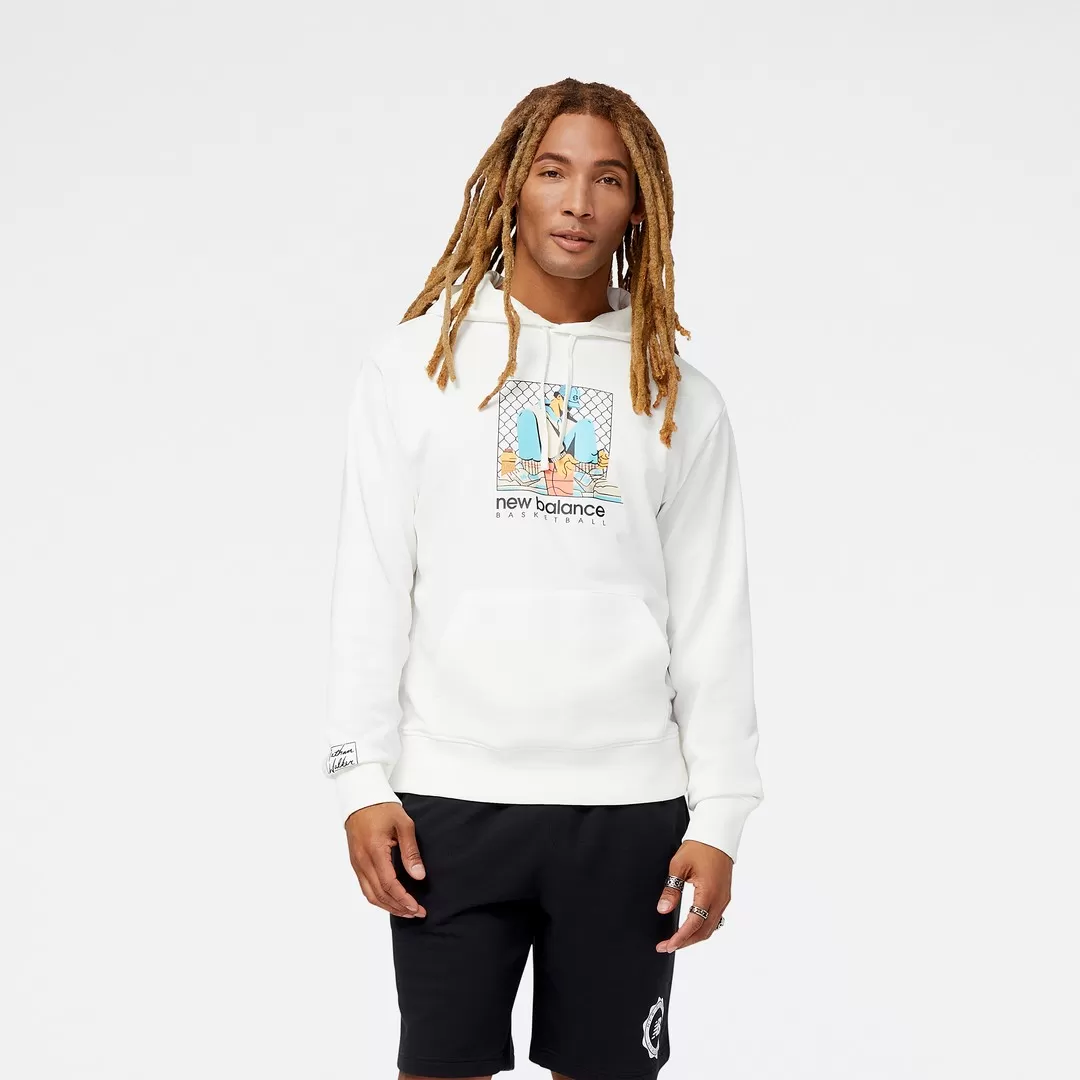 NB Hoops Artist Graphic Hoodie - Vêtement Sportif Premium