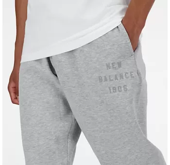 New Balance Fleece Graphic Jogger - Pantalon de sport confortable