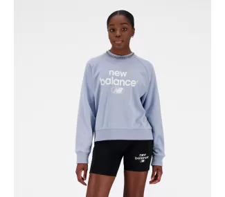 NB Essentials Graphic Crew Fleece Sweatshirt - Confort et Style