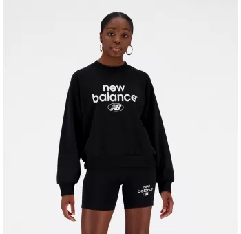 NB Essentials Graphic Crew Fleece Sweatshirt - Confort et Style