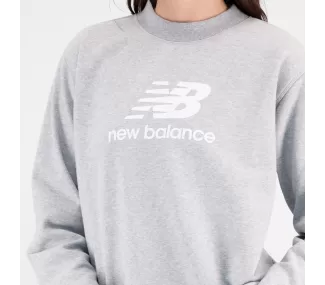 NB ESSENTIALS STACKED LOGO CREW - Vêtement Signature New Balance