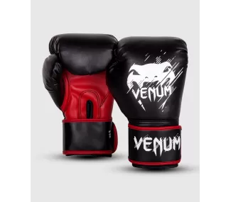 Venum Contender Boxing Gloves (For Kids)-BlackRed